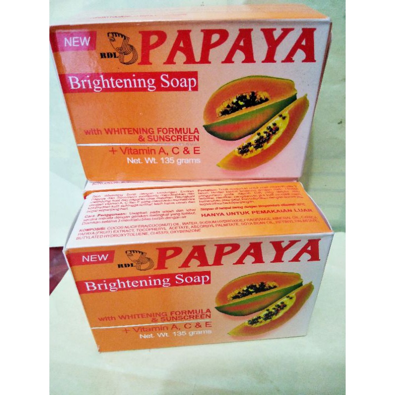 SABUN PAPAYA RDL ASLI PHILIPIN