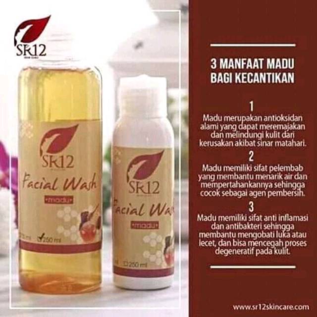 Facial Wash Madu SR12