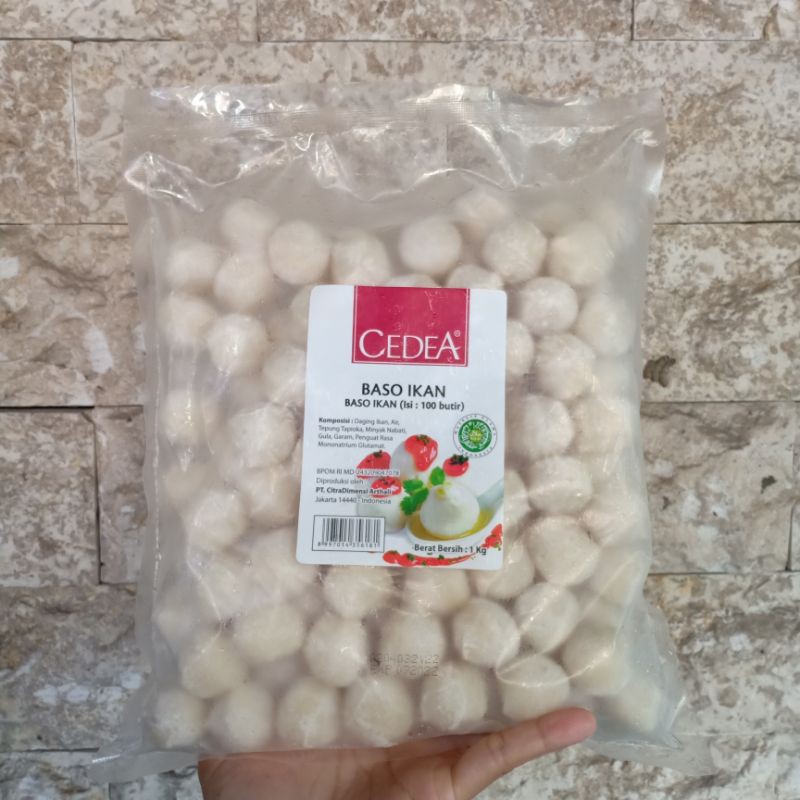 

Cedea Baso Ikan isi 100 pc,1 kg