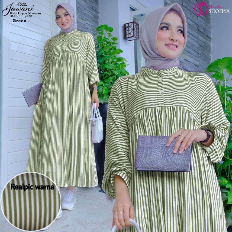 JAWANI midi dress ori brand Solo