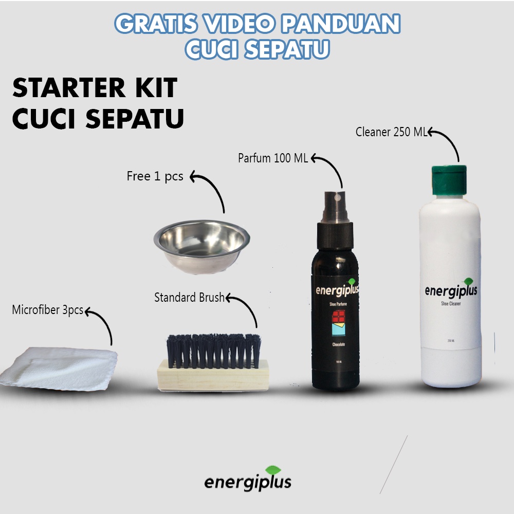 Paket Cuci Sepatu - Pembersih Sepatu