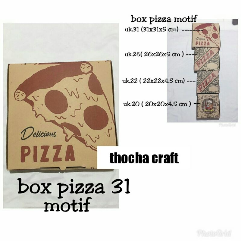 

BOX PIZZA 31/ KARDUS PIZZA 31