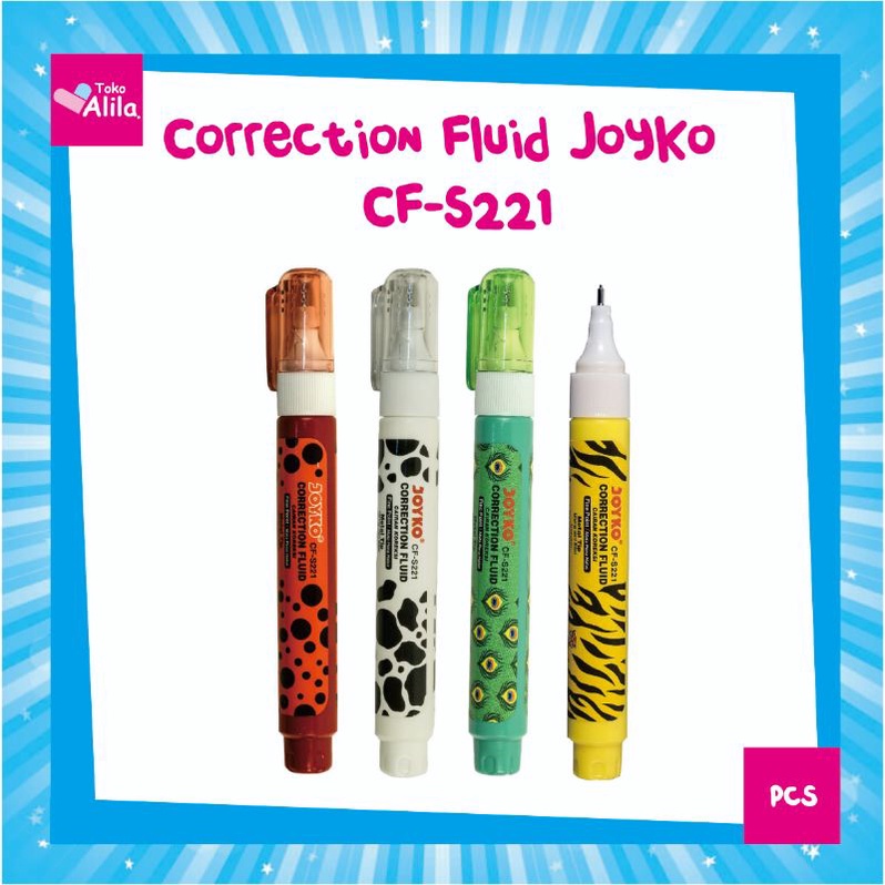 

Stipo Correction Fluid Cairan Koreksi Penghapus Cair Joyko CF-S221