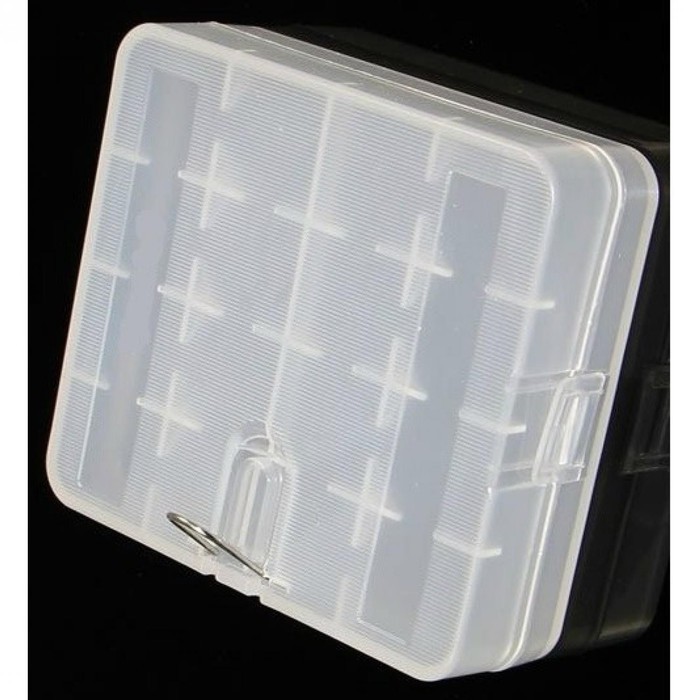 Casing Baterai Transparan untuk 4x18650 - ZC811500 - Transparent