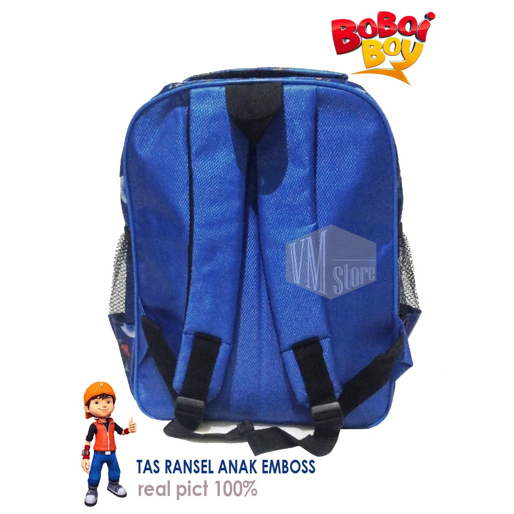 TAS RANSEL ANAK BOBOIBOY LED EMBOSS TAS RANSEL SEKOLAH ANAK TAS ANAK PAUD TK SD