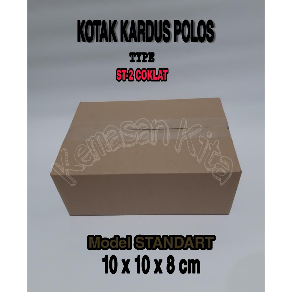 

KARDUS ST-2 Polos 10 X 10 X 8 CM Model Standart