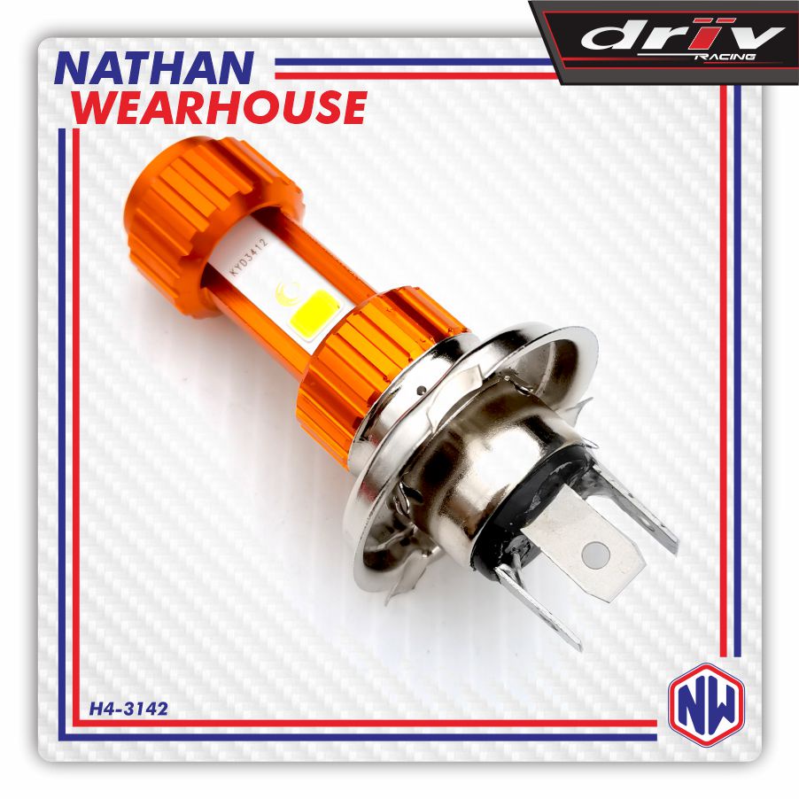 BOHLAM LAMPU DEPAN LED H4 CB CBR VIXION NINJA MEGAPRO 150 DRIV 3412