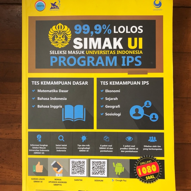 Buku Simak Ui Soal Asli Simak Ui 2019 Shopee Indonesia