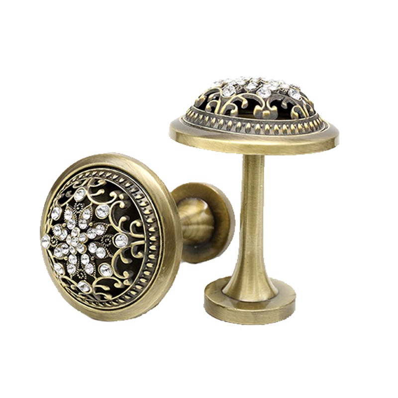 Gro 2pcs Kait Tiraigorden Bahan Metal Gaya Retro Heavy Duty Untuk Dekorasi Dinding