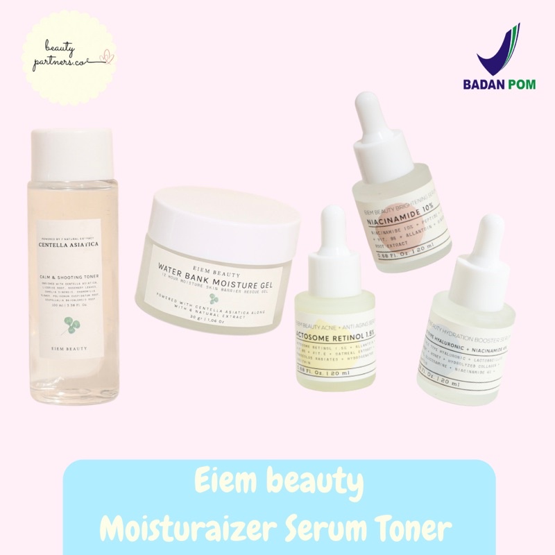 •Beauty•READY EIEM Beauty Serum Brightening Hydration Serum Baby Face Acne Free Serum Moisturizer Ei