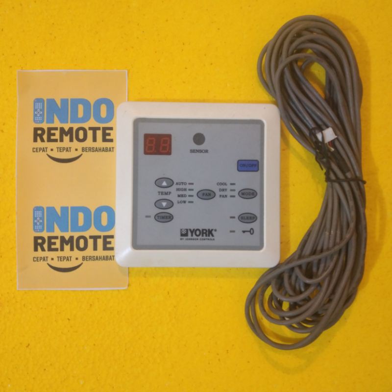 REMOTE AC YORK SLM03 DUCT KASET ORIGINAL