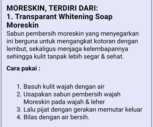 Moreskin 1 paket