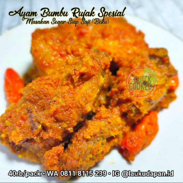 

Ayam Bumbu Rujak (Frozen) by Quick Cooked