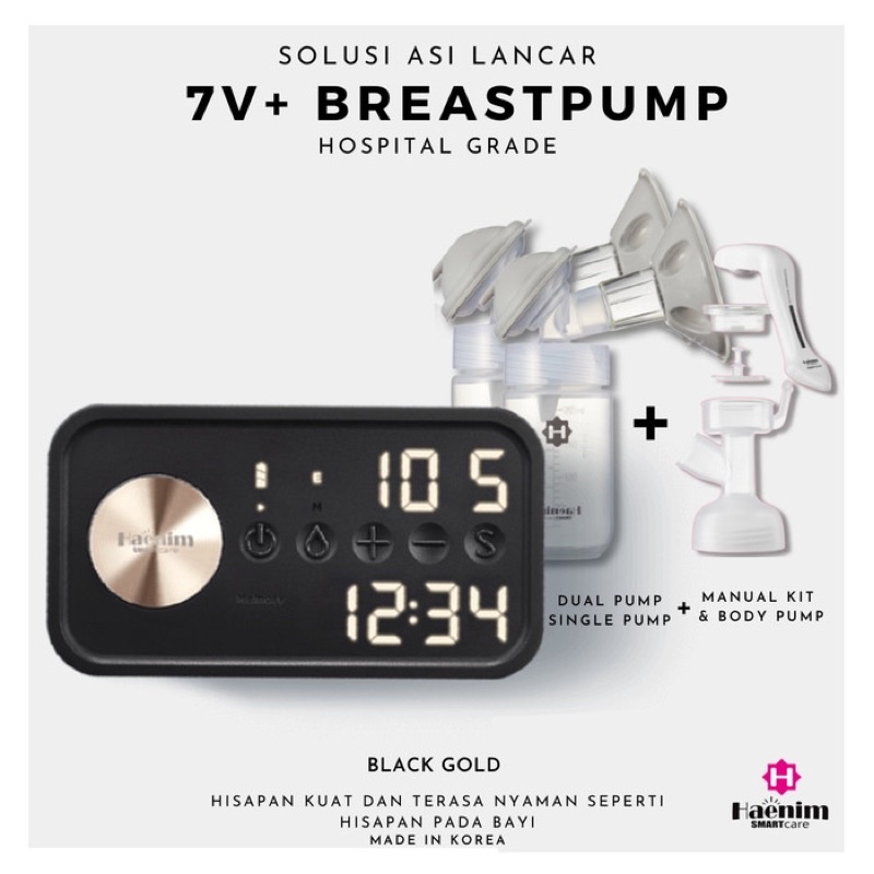 Haenim breastpump 7V+ / pompa asi haenim