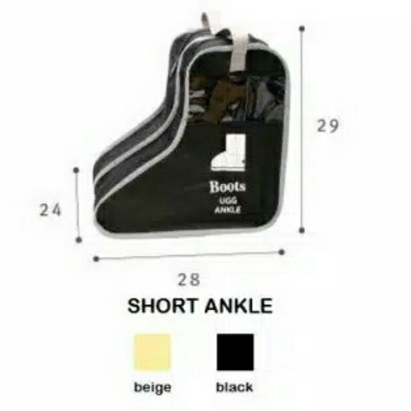 TAS SEPATU BOOTS IMPORT SHORT ANKLE BOX SEPATU BOOTS STRORAGE