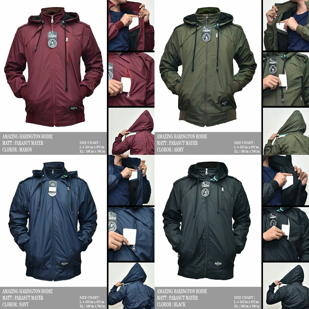 99 Koleksi Model Jaket Parasut Terbagus HD Terbaru