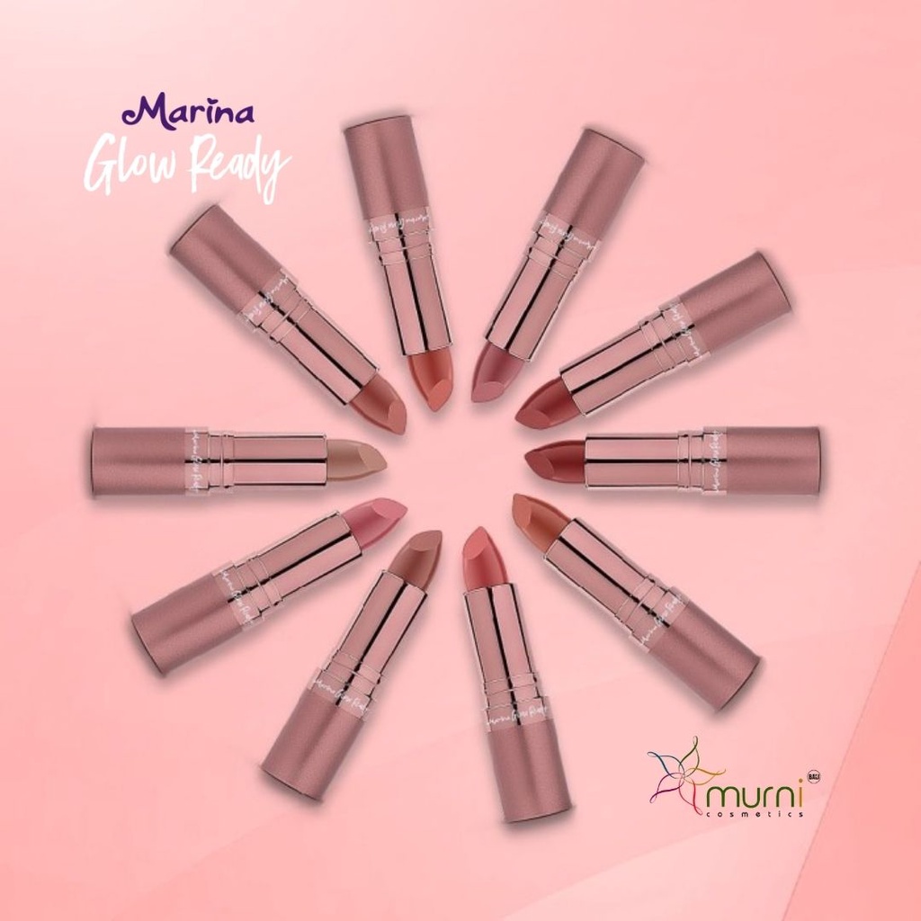 MARINA GLOW READY LUSCIOUS   LIPSTICK 4.3g