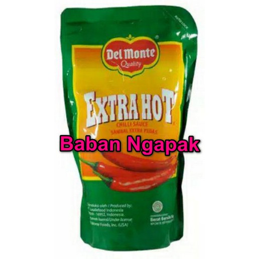 Delmonte Sambal Extra Pedas / Extra Hot 1 kg