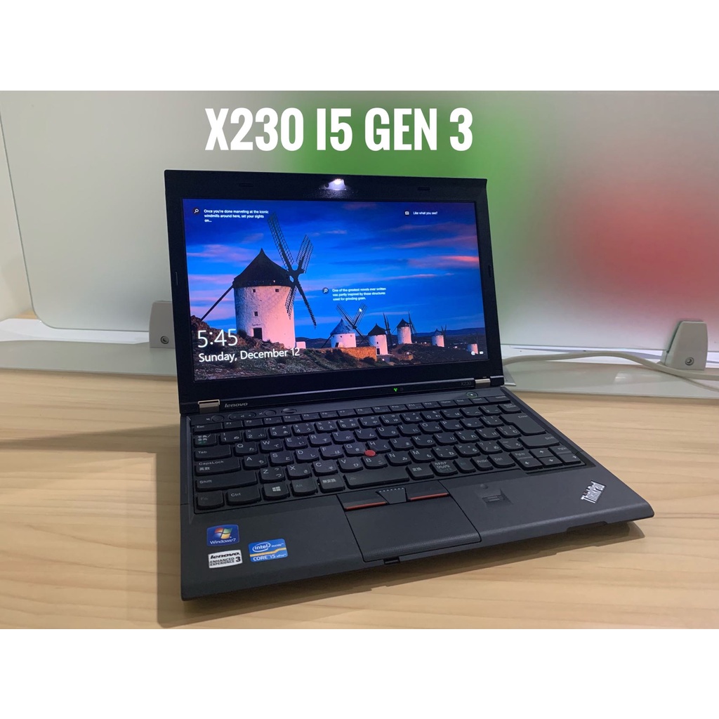 LAPTOP LENOVO THINKPAD INTEL CORE 5 SERI X &amp; SERI T RAM 4GB / 8GB SSD 128GB / 256GB  MULUS LANCAR