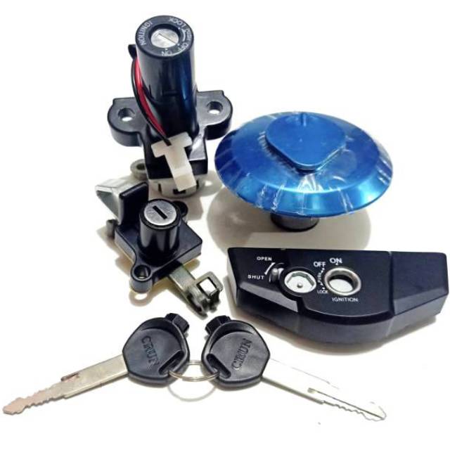 Dijual KUNCI KONTAK SET ASSY MEGAPRO NEW ORI