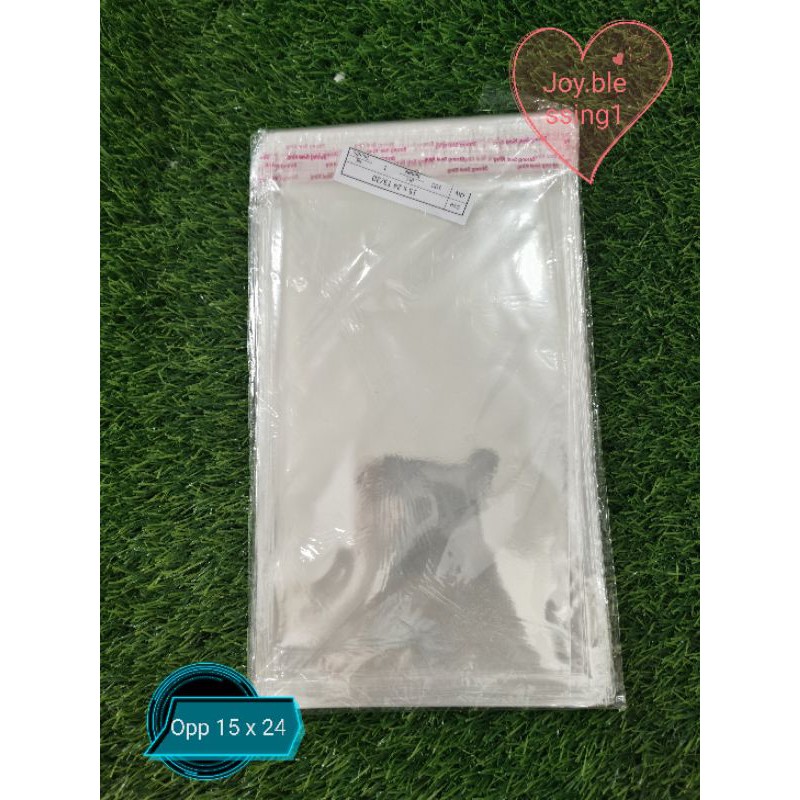 

PLASTIK OPP 15 x 24 CM