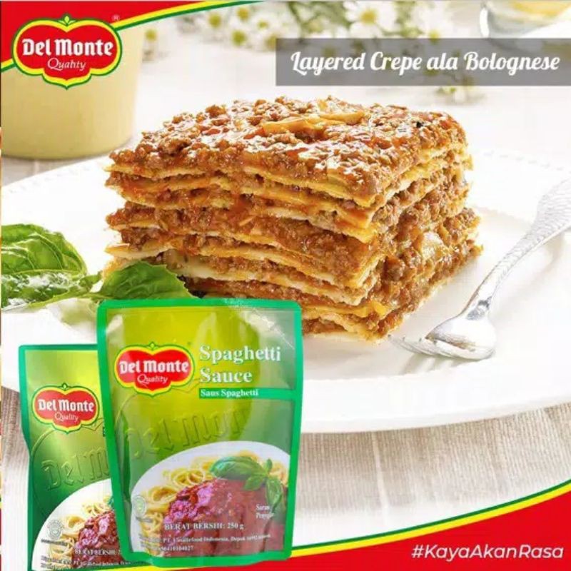 

SAUS SPAGHETTI DELMONTE 250 GR POUCH