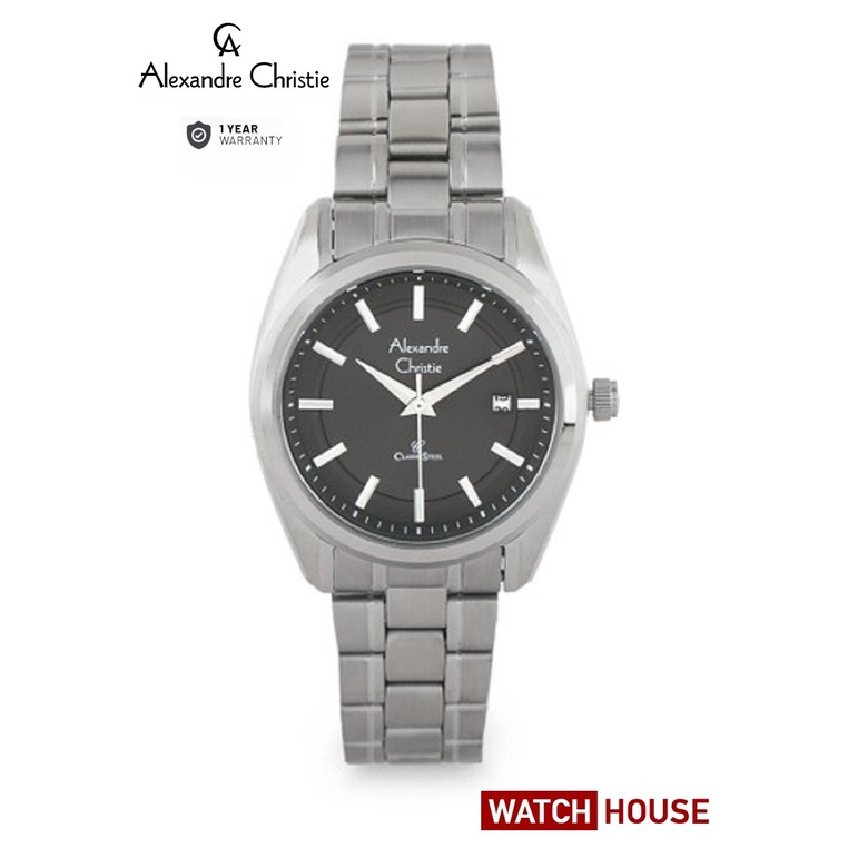 ALEXANDRE CHRISTIE AC 8618 AC8618 AC8618LD 8618 ANALOG ORIGINAL WATCH JAM TANGAN WANITA TALI STAINLE