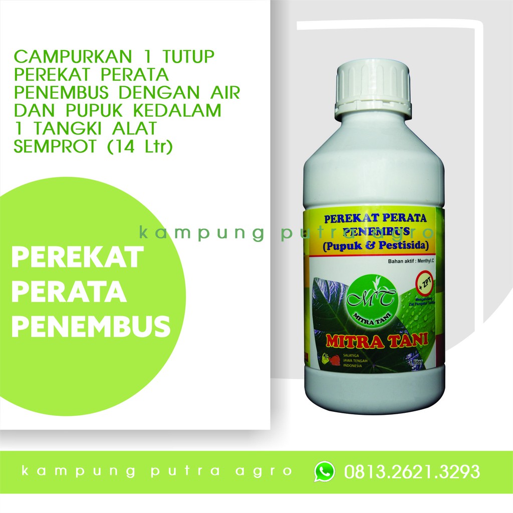 Perekat Perata Penembus Pestisida Dan Pupuk Plus Zpt Shopee Indonesia