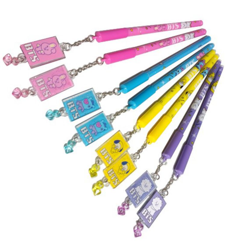 

PULPEN GEL BT21 GANTUNGAN ARKLIK
