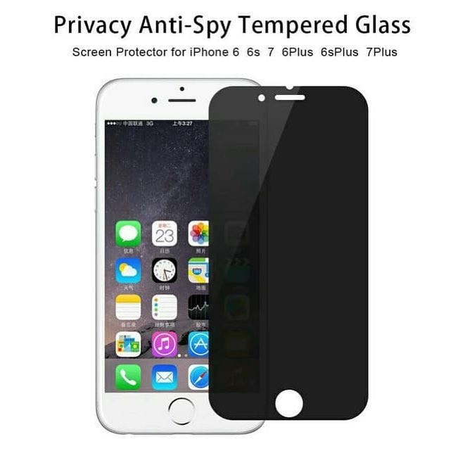 Iphone 6+ / 7+/ 8  8+ / X /XS / XR / XS MAX /11/11pro/11 pro max Privacy Anti Spy Magic Glass