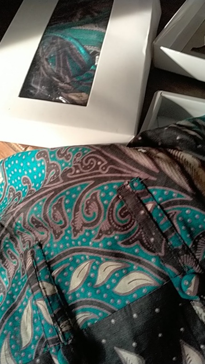 Atasan Tunik Batik Wanita Kencono Tb0017sb