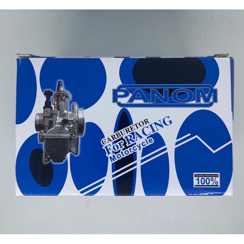 Karburator Carburator Universal PE 28 PE28 Carbu Karbu Racing Tembaga Keihin Mudah Setting & Gold PE 28 Cnc Gold-Kotak Biru