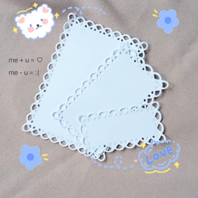 

[3 Pcs] Kertas Scrapbook/Layer paper/DIY jOURNAL
