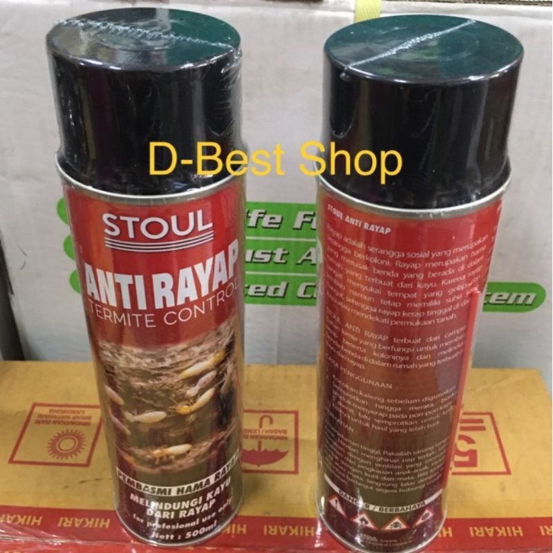 Obat anti rayap/ pengusir rayap STOUL - 500 ml