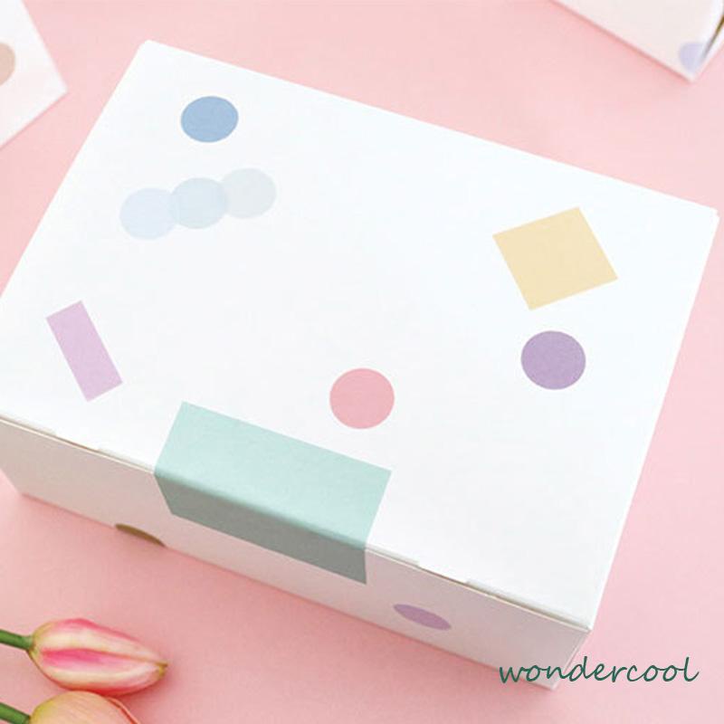 Stiker Label Index Dot Multifungsi Bisa Ditulis Untuk Dekorasi Diary / Scrapbook-Won