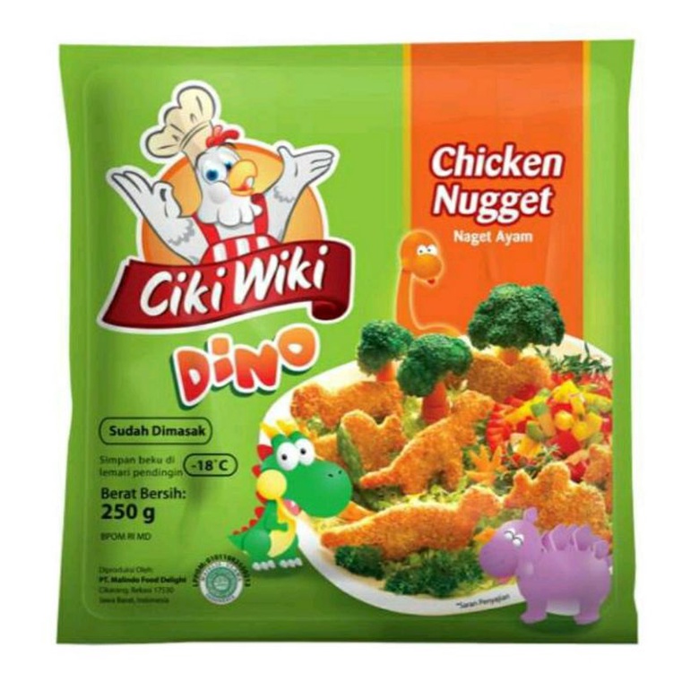 

CIKI WIKI CHICKEN NUGGET NAGET AYAM 250 GR