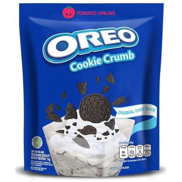 

Oreo Cookie Crumb / Bubuk / Hancur / Kiloan / 1 kg / 1kg