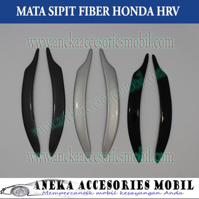 EYELID EYE LID MATA SIPIT ALIS LAMPU DEPAN FIBER LUXURY HONDA HRV- AKSESORIS EKSTERIOR MOBIL -