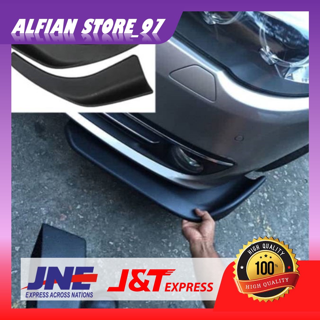 Winglet Bumper Mobil Universal Bemper Mobil Winglet depan Mobil Universal Sepasang