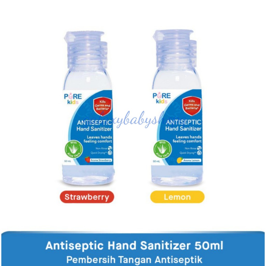 Pure Kids Antiseptic Hand Sanitizer 50ml