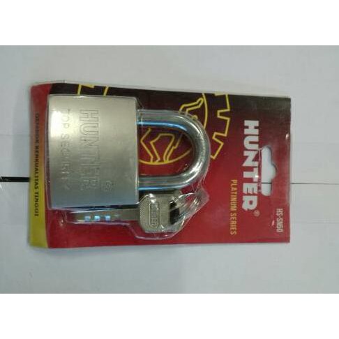 Termurah Gembok Putih 50Mm Pendek Hunter Hq Berkualitas