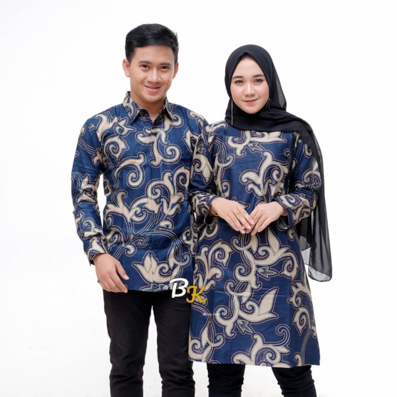 BATIK COUPLE TUNIK BATIK KEMEJA BATIK ATADAN BATIK DRESS. ATIJG