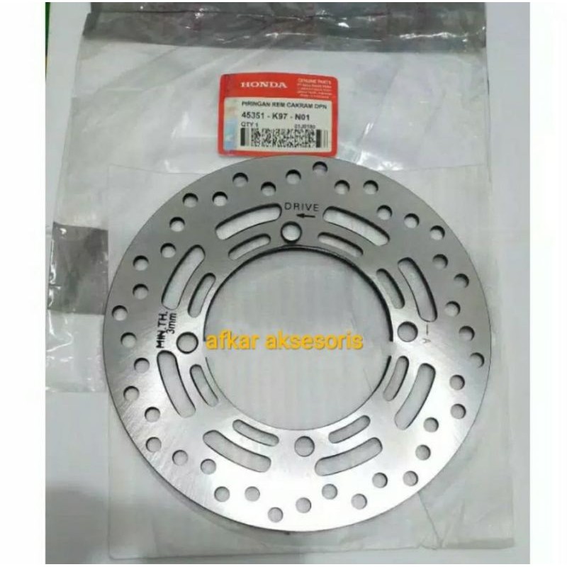 PIRINGAN CAKRAM DISC DISK DEPAN HONDA PCX NEW (K97)