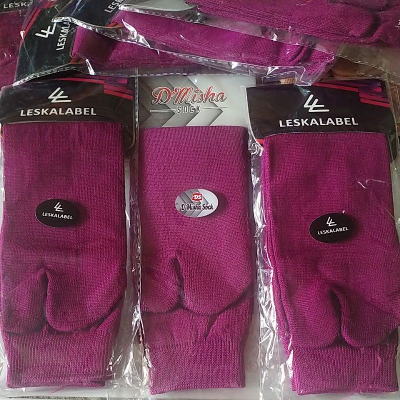 Kaos kaki jempol-Fuchia