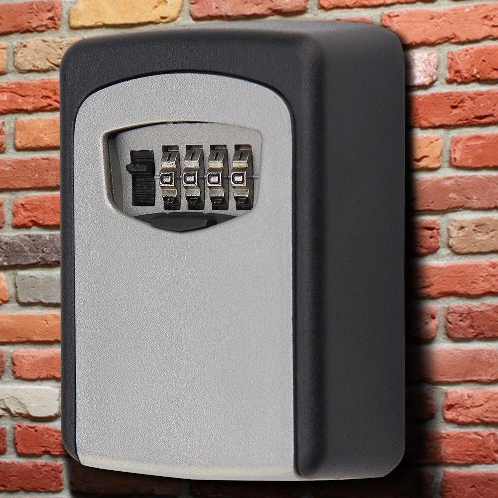 Top Key Box Weatherproof Wall Mounted 4 Digit Password Safe Boxs