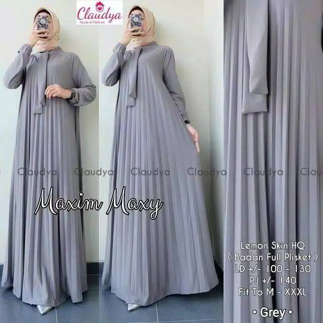 (COD) TERMURAH MAXY PLISKET UMBRELLA / GAMIS PLISKET / GAMIS JUMBO SYAR'I