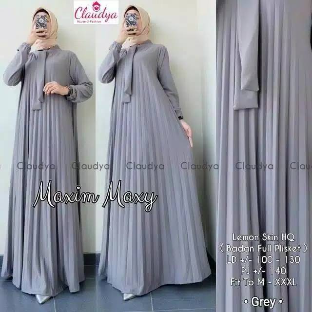 (COD) TERMURAH MAXY PLISKET UMBRELLA / GAMIS PLISKET / GAMIS JUMBO SYAR'I