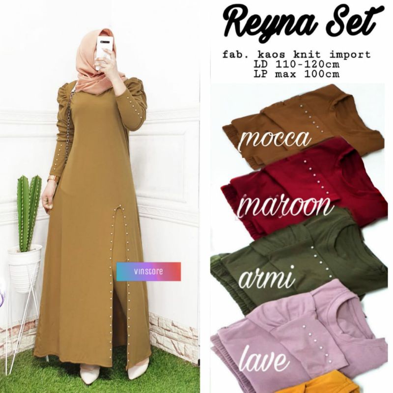 126 SETELAN LYCRA KNIT >> REYNA SET BY VINSTORE