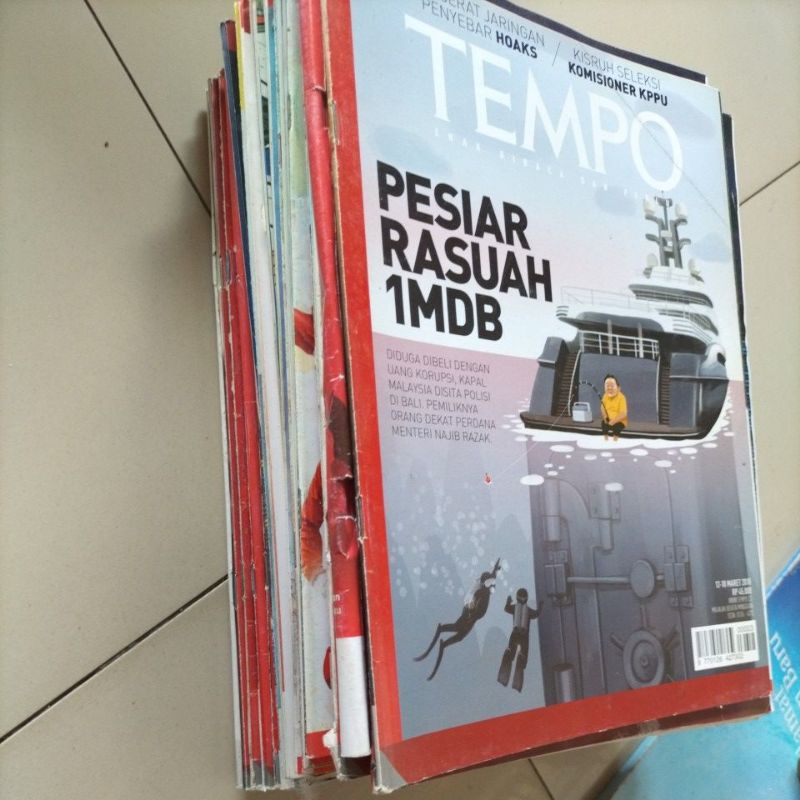 OBRAL MAJALAH TEMPO/ GATRA BEKAS