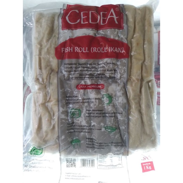 

Cedea Fish Roll Ikan Original | Berat Bersih 1kg
